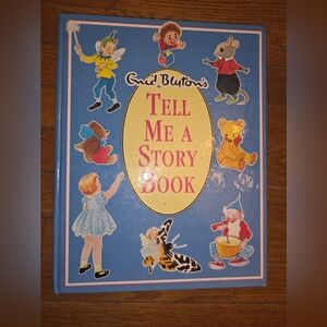 Enid Blyton's Tell Me A Story Book Hardcover Children's Classic Fiction 1992